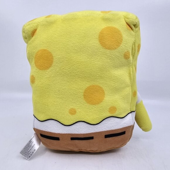 Nickelodeon Spongebob Squarepants Sitting Plush Stuffed Toy Doll Yellow 7 in - Picture 4 of 9
